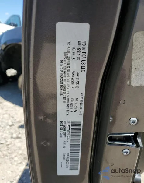 2015 Dodge Charger Se из США, поврежденный, VIN 2C3CDXBG9FH776656